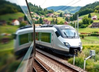 Treinreizen door europa: gemak, comfort en prachtige uitzichten